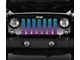 Grille Insert; Teal Ombre Mermaid Scales (20-24 Jeep Gladiator JT)