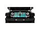Grille Insert; Teal Swirl Compass (20-24 Jeep Gladiator JT)