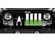 Grille Insert; Texas Lime Flag (20-24 Jeep Gladiator JT)