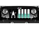 Grille Insert; Texas Teal Flag (20-24 Jeep Gladiator JT)