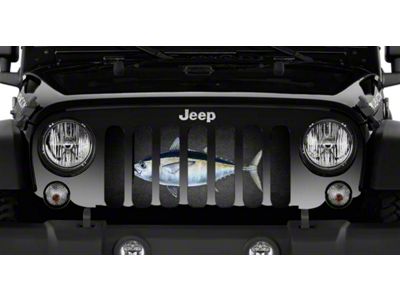 Grille Insert; Tuna Fish (76-86 Jeep CJ5 & CJ7)