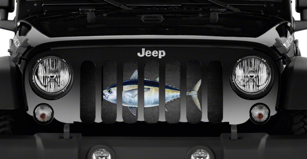 Grille Insert; Tuna Fish (20-23 Jeep Gladiator JT)