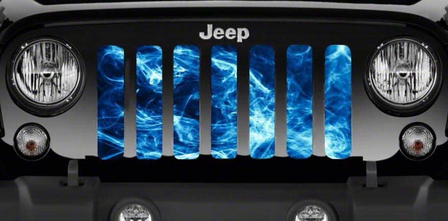 Grille Insert; UnderWater Smoke (20-23 Jeep Gladiator JT)