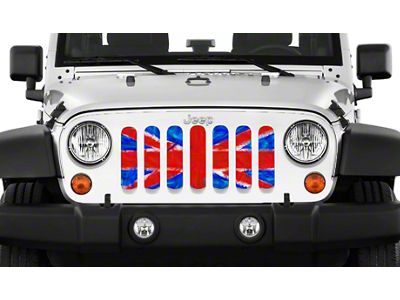 Grille Insert; Union Jack (20-24 Jeep Gladiator JT)