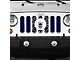 Grille Insert; US Navy Flag (20-23 Jeep Gladiator JT)