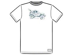 Life is Good Men's Take Me ATV Crusher T-Shirt; Cloud White