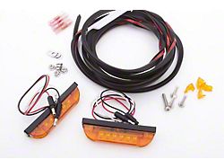 Bushwacker 2-Wire LED Marker Light Kit for Bushwacker Flat Style Fender Flares (87-06 Jeep Wrangler YJ & TJ)