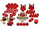 Complete Suspension Bushing Kit; Red (80-86 Jeep CJ7)