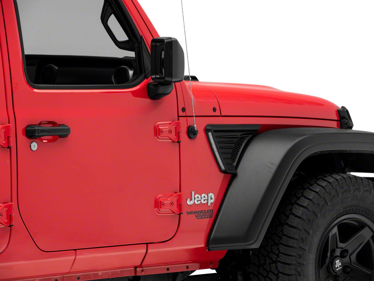 Raxiom Jeep Wrangler Axial Series LED Fender Vent Courtesy Light with DRL Option J157727 (1824