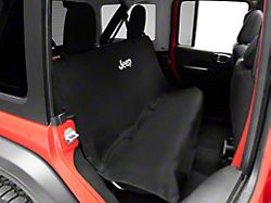 Jeep Licensed by TruShield Waterproof Pet Guard Seat Cover with Jeep Logo (Universal; Some Adaptation May Be Required)