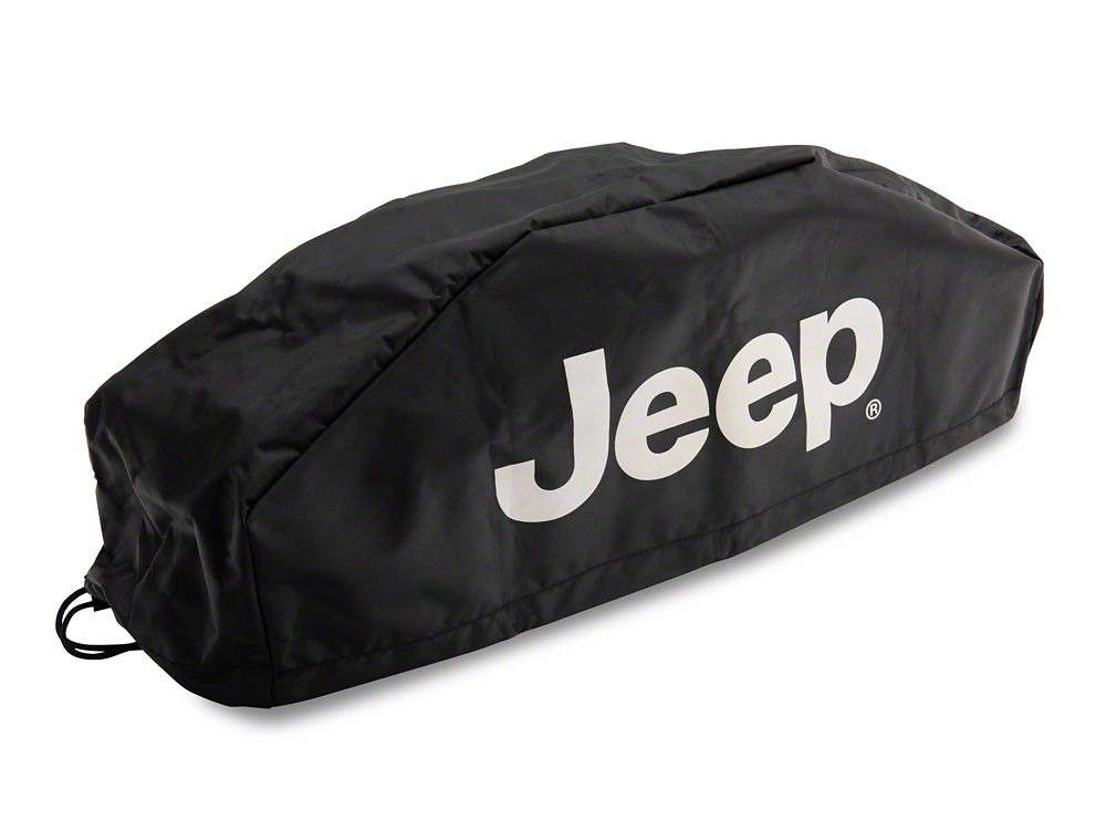 Jeep Licensed by RedRock Winch Cover with Jeep Logo | RedRock