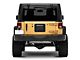 Jeep Licensed by RedRock Spare Tire Delete with License Plate Mount and Jeep Logo (07-18 Jeep Wrangler JK)