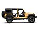 Jeep Licensed by RedRock HD Rear Adventure Doors with Jeep Logo (07-18 Jeep Wrangler JK)