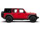 Go Rhino Dominator Xtreme D6 Side Step Bars; Textured Black (18-24 Jeep Wrangler JL 4-Door)