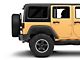 Jeep Licensed by TruShield White Logo Spare Tire Cover (66-18 Jeep CJ5, CJ7, Wrangler YJ, TJ & JK)