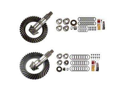 Motive Gear Dana 30 Front and Dana 35 Rear Axle Complete Ring and Pinion Gear Kit; 4.56 Gear Ratio (18-24 Jeep Wrangler JL, Excluding Rubicon)
