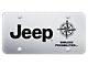 Jeep Endless Laser Etched License Plate (Universal; Some Adaptation May Be Required)