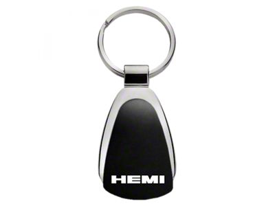 HEMI Black Teardrop Key Fob