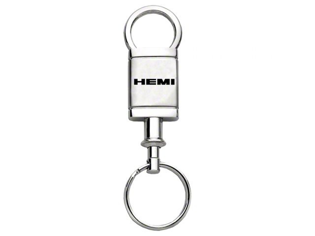 HEMI Satin-Chrome Valet Key Fob