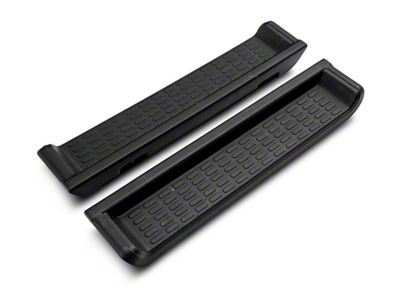 RedRock Molded ABS OE Style Side Step Bars (01-06 Jeep Wrangler TJ, Excluding Unlimited)