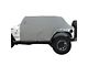 Smittybilt Water Resistant Cab Cover with Door Flaps; Gray (87-91 Jeep Wrangler YJ)