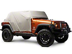 Rugged Ridge Weather-Lite Cab Cover (07-24 Jeep Wrangler JK & JL 4-Door)
