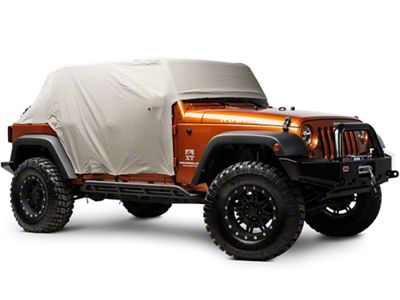 Rugged Ridge Weather-Lite Cab Cover (07-23 Jeep Wrangler JK & JL 4-Door)