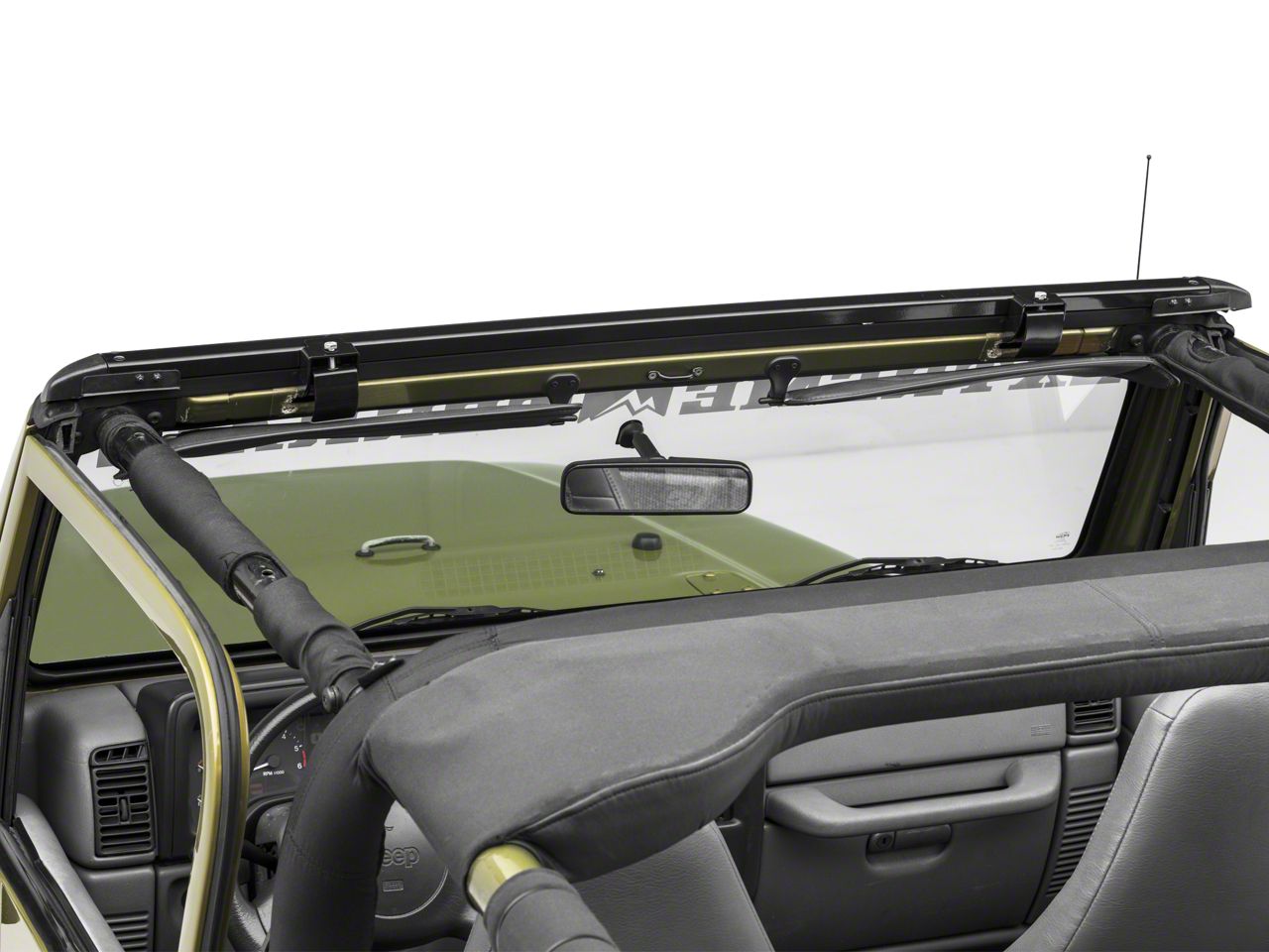 jeep wrangler windshield channel