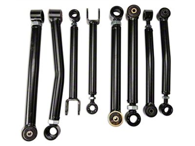 Rough Country X-Flex Adjustable Control Arms for 2 to 6-Inch Lift (07-18 Jeep Wrangler JK)
