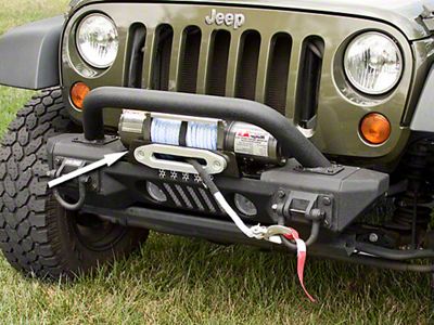 Rugged Ridge XHD/All-Terrain Front Bumper Winch Plate (07-18 Jeep Wrangler JK)