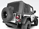 Rugged Ridge XHD Replacement Soft Top with Tinted Windows and Door Skins; Black Diamond (97-02 Jeep Wrangler TJ)