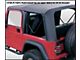 Rugged Ridge XHD Replacement Soft Top with Tinted Windows and Door Skins; Black Denim (97-02 Jeep Wrangler TJ)