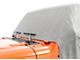 MasterTop Five Layer Weatherproof Full Door Cab Cover for Soft Top Folded Down; Gray (18-24 Jeep Wrangler JL 4-Door)