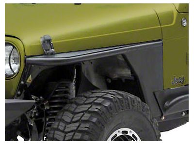 Smittybilt Jeep Wrangler XRC Armor Front Tube Fenders 76862 (87-95 Jeep  Wrangler YJ)