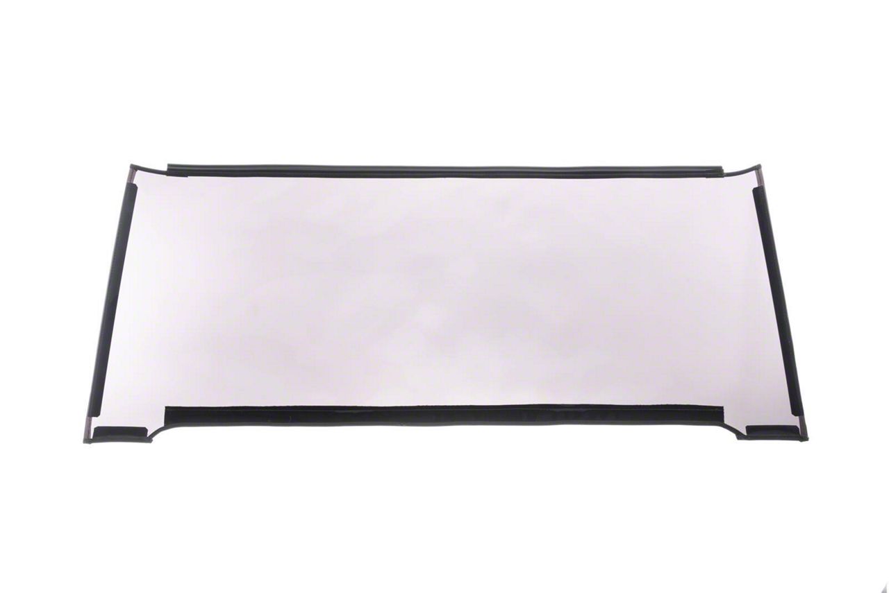 MasterTop Full View Rear Window Repair System; Clear Glass (18-23 Jeep Wrangler JL)