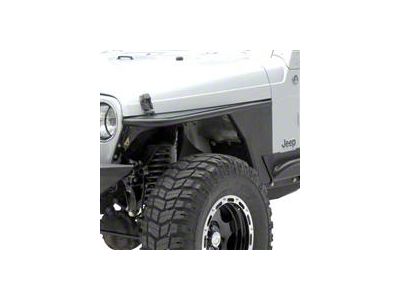 Smittybilt XRC Armor Front Tube Fenders w/ 3 Inch Flare (87-95 Jeep Wrangler YJ)