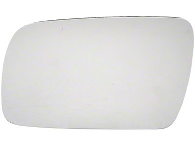 Door Mirror Glass; Without Backing Plate; Left; Adhesive Style (93-95 Jeep Wrangler YJ)