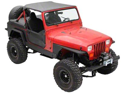 Smittybilt Jeep Wrangler XRC Rock Sliders 76860 (87-95 Jeep Wrangler YJ)