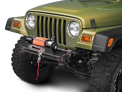 Rough Country Jeep Wrangler X-Series Flat Winch Plate 1189 (87-06 Jeep  Wrangler YJ & TJ)