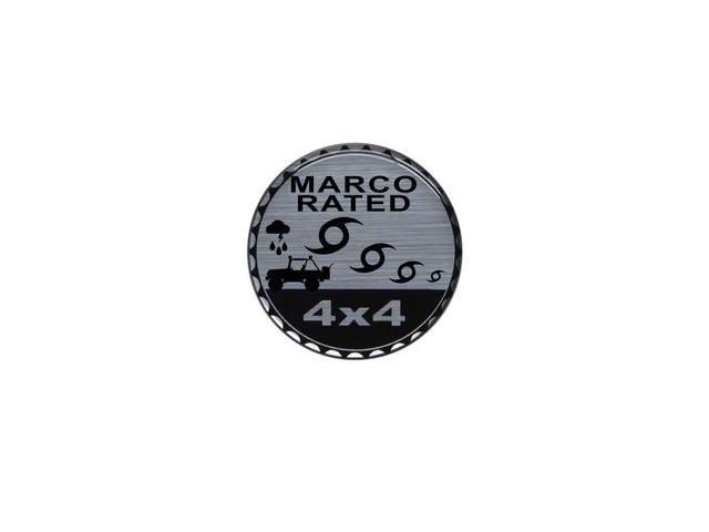 Marco Rated Badge (Universal; Some Adaptation May Be Required)