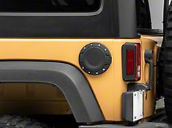 Barricade HD Fuel Door; Textured Black (07-18 Jeep Wrangler JK)