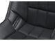 Corbeau Baja SS Suspension Seats with Double Locking Seat Brackets; Black Vinyl (11-18 Jeep Wrangler JK 2-Door)
