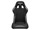 Corbeau Forza Wide Racing Seats with Double Locking Seat Brackets; Black Cloth (05-15 Tacoma)