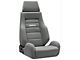 Corbeau GTS II Reclining Seats with Double Locking Seat Brackets; Gray Cloth (16-23 Tacoma)