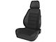 Corbeau Sport Reclining Seats with Double Locking Seat Brackets; Black Vinyl/Cloth (18-24 Jeep Wrangler JL)
