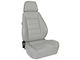 Corbeau Sport Reclining Seats with Double Locking Seat Brackets; Gray Vinyl (20-24 Jeep Gladiator JT)
