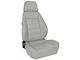 Corbeau Sport Reclining Seats with Double Locking Seat Brackets; Gray Vinyl (18-24 Jeep Wrangler JL)
