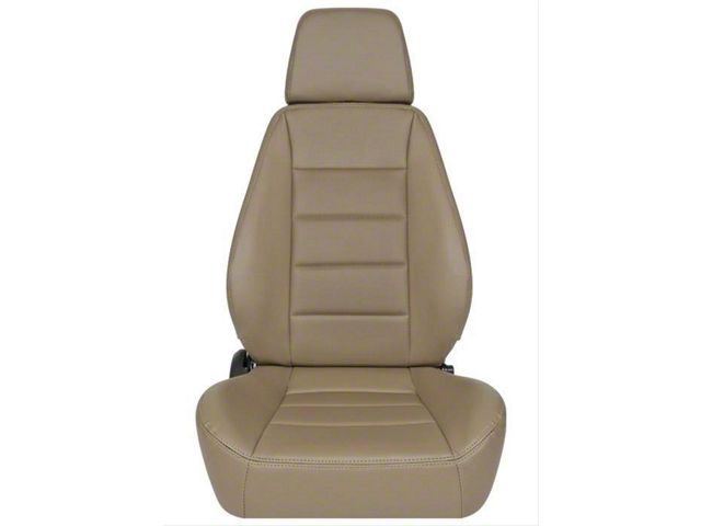 Corbeau Sport Reclining Seats with Double Locking Seat Brackets; Spice Vinyl (18-24 Jeep Wrangler JL)