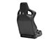 Corbeau Sportline RRB Reclining Seats with Double Locking Seat Brackets; Black Vinyl/Carbon Vinyl (07-10 Jeep Wrangler JK 2-Door; 07-14 Jeep Wrangler JK 4-Door)