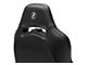 Corbeau Trailcat Reclining Seats with Double Locking Seat Brackets; Black Vinyl/White Stitching (03-06 Jeep Wrangler TJ)
